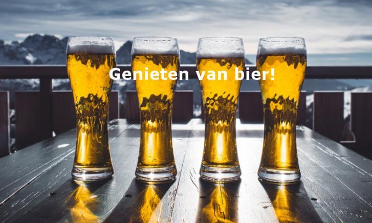 Genieten van bier Genieten van bier